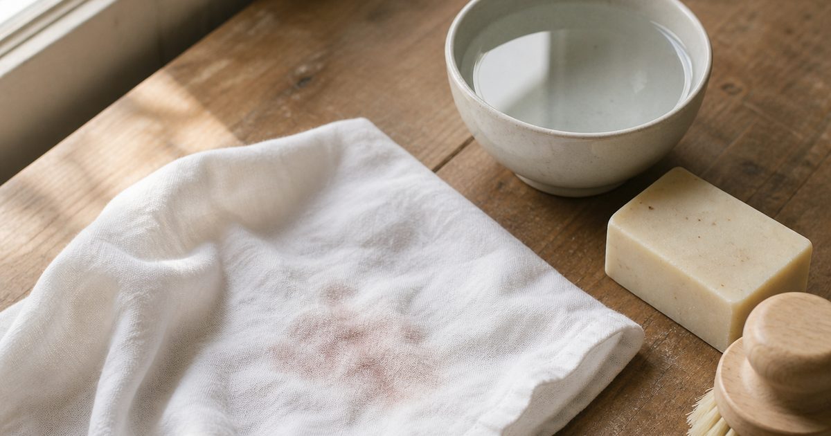 Bloed uit kleding verwijderen: wat werkt bij verse en ingedroogde vlekken?