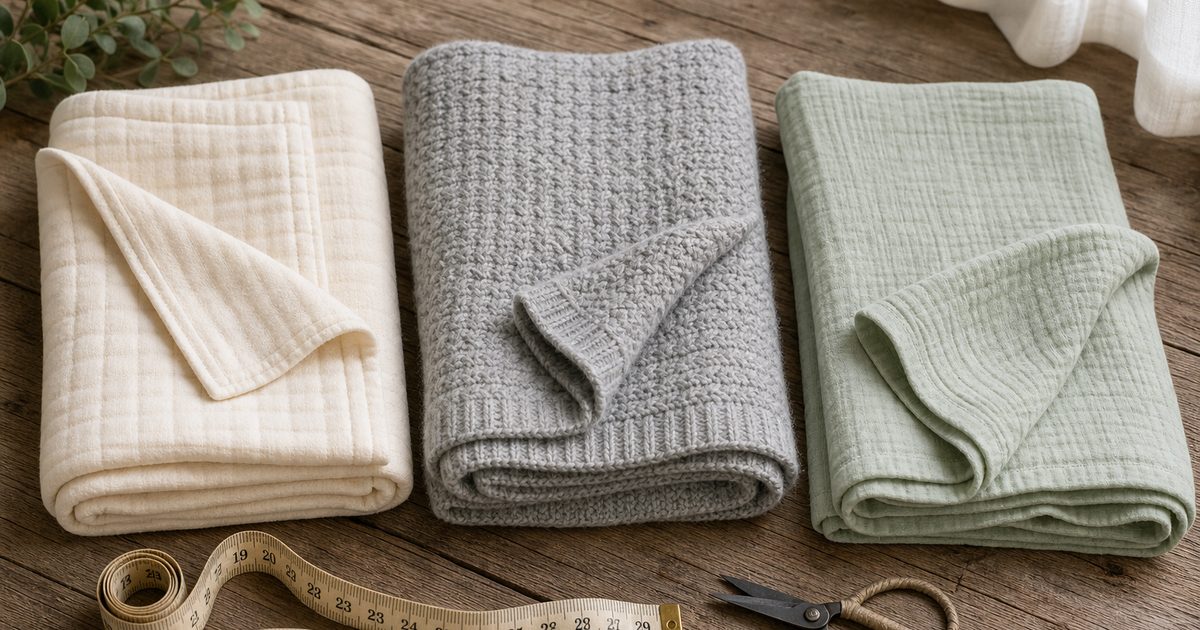 Deken babybed kopen of maken: welke maat en welk materiaal zijn geschikt?