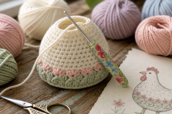 Eierwarmer haken voor Pasen: klein project voor een middag