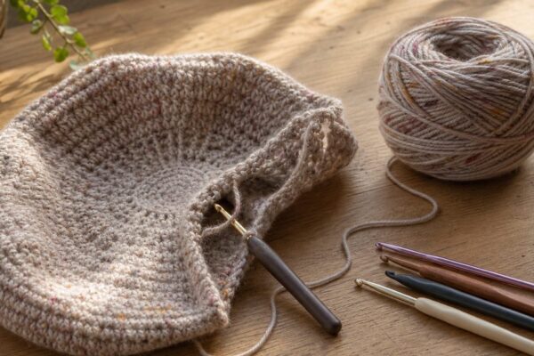 Baret haken gratis patroon: een damesbaret stap voor stap