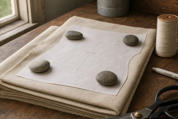 Canvas tassen snijden en naaien
